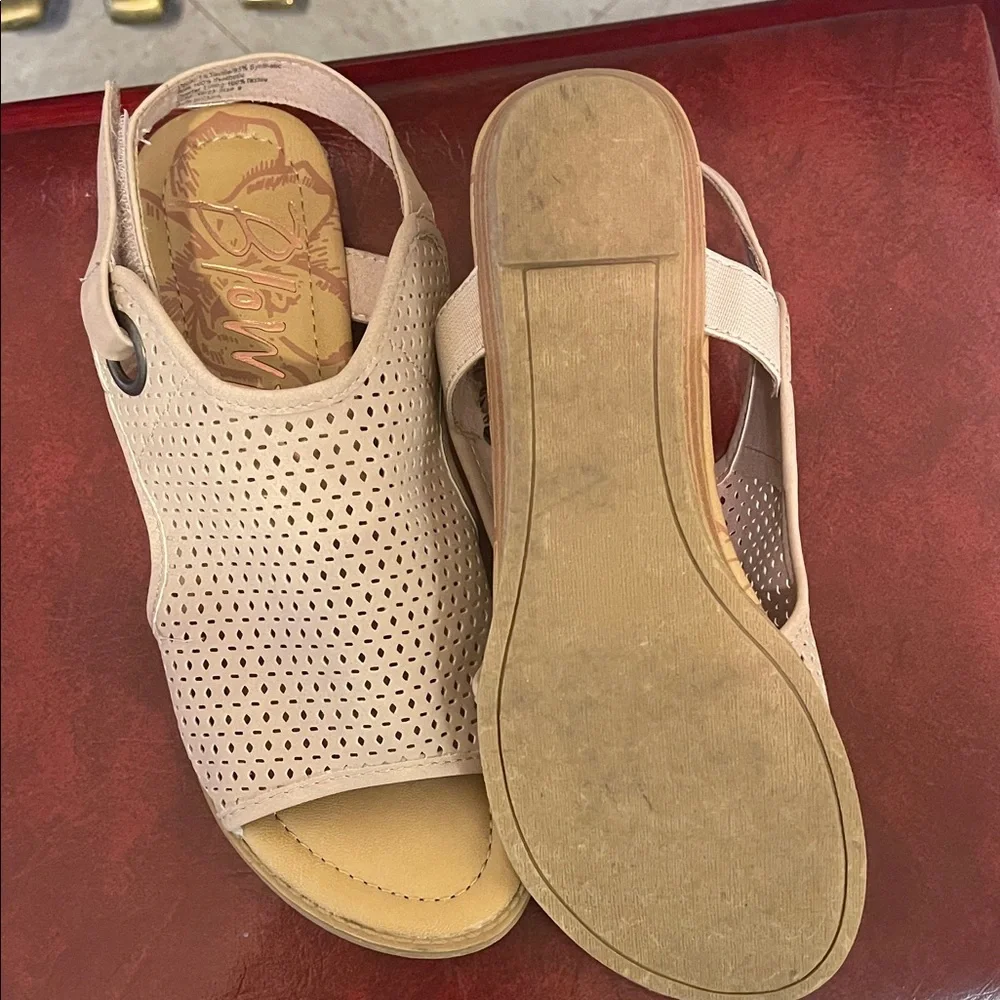 Blowfish Malibu Tan Slingback Sandals - Picture 3 of 7